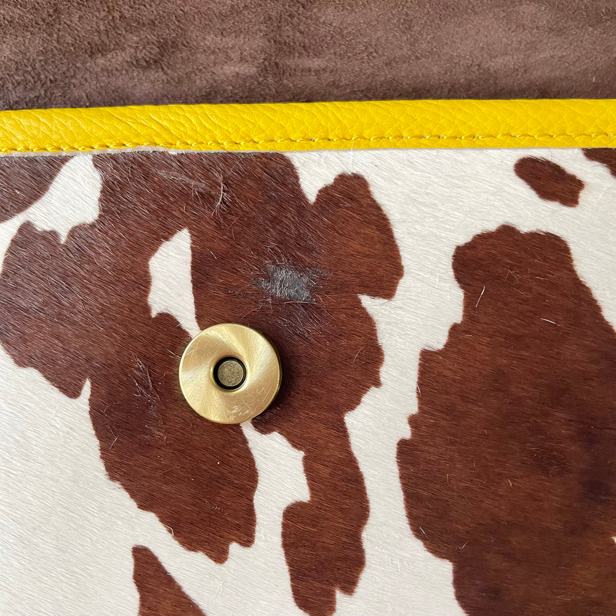 OUTLET Nephele Eadie Full Print Bag Unique Handmade Recycled Sustainable Leather