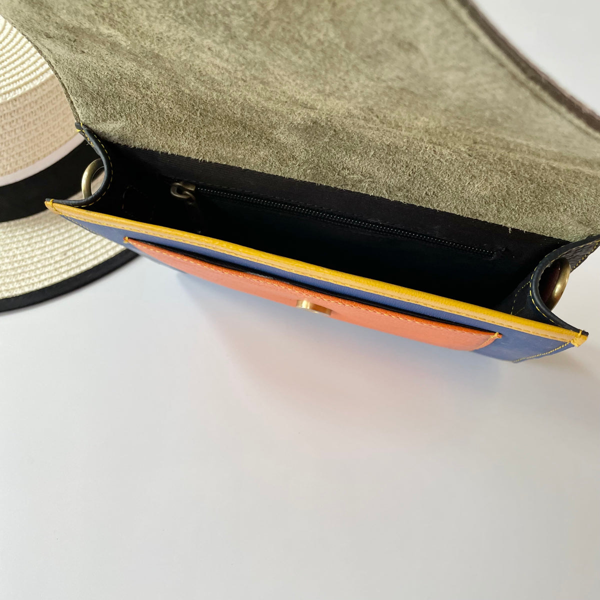OUTLET Nephele Amy Bag Unique Handmade Recycled Sustainable Leather