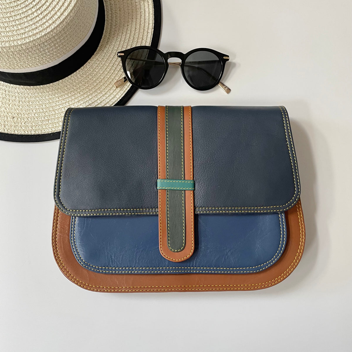 Nephele Vanessa Bags Unique Handmade Upcycled Sustainable Leather