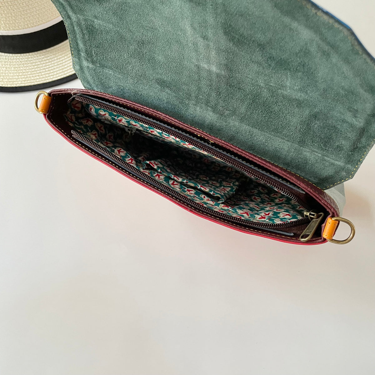 OUTLET Nephele Hattie Bag Unique Handmade Recycled Sustainable Leather