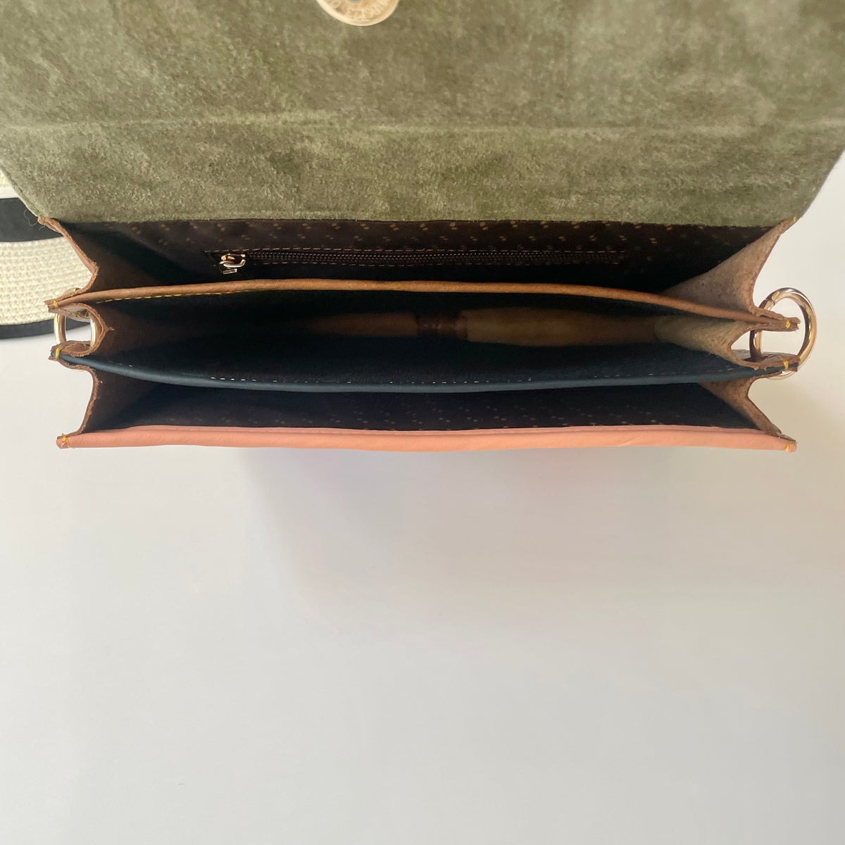OUTLET Nephele Luna Bag Unique Handmade Recycled Sustainable Leather
