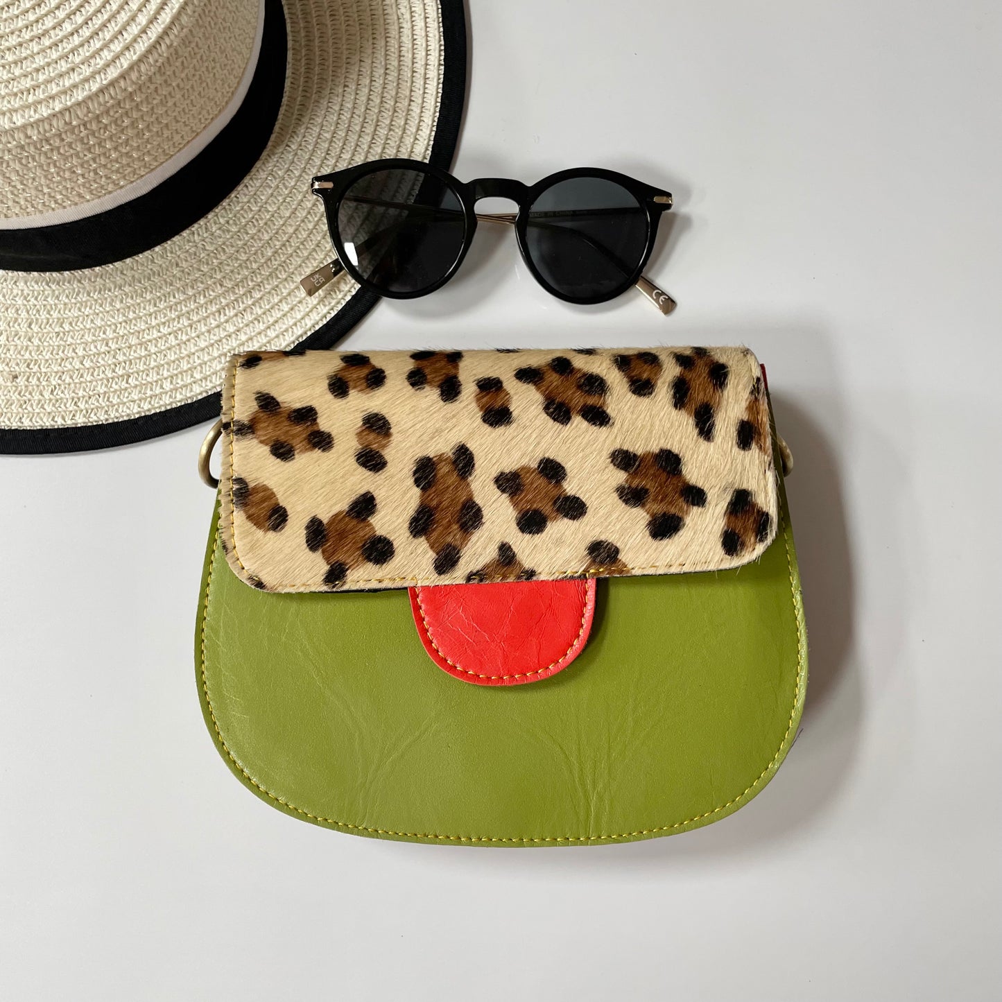 OUTLET Nephele Amelia Bag Unique Handmade Recycled Sustainable Leather