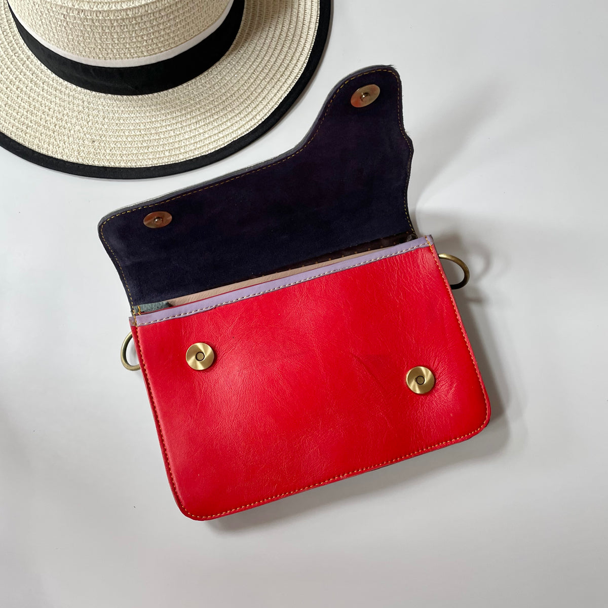 OUTLET Nephele Edna Bag Unique Handmade Recycled Sustainable Leather