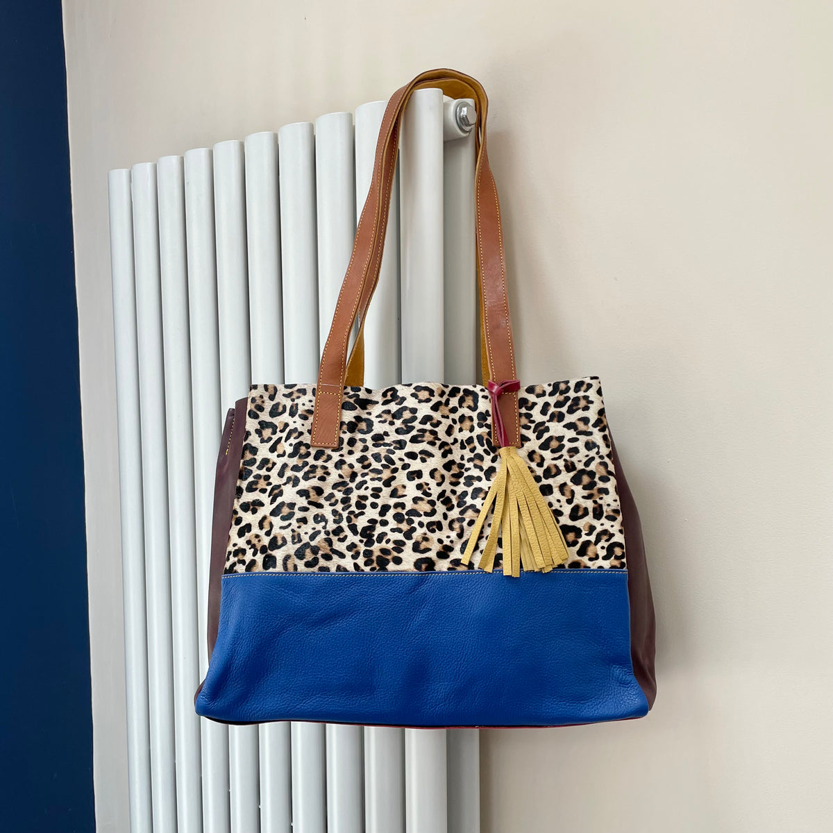 Nephele Anya Tote Bags Unique Handmade Upcycled Sustainable Leather
