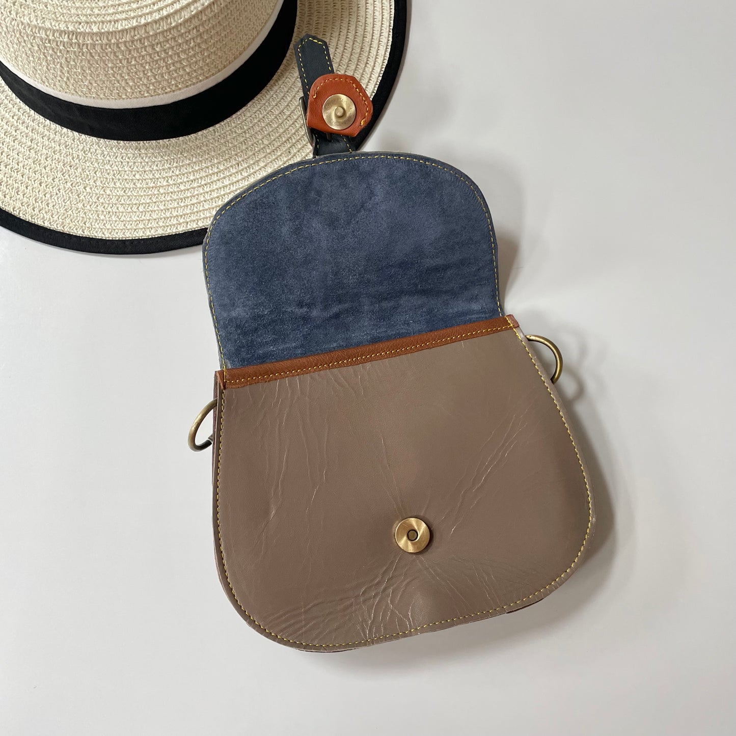 OUTLET Nephele Tallulah Bag Unique Handmade Recycled Sustainable Leather
