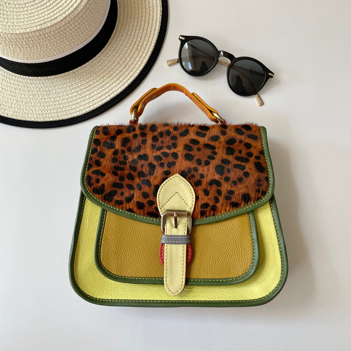 Nephele Lydia Bags Unique Handmade Upcycled Sustainable Leather
