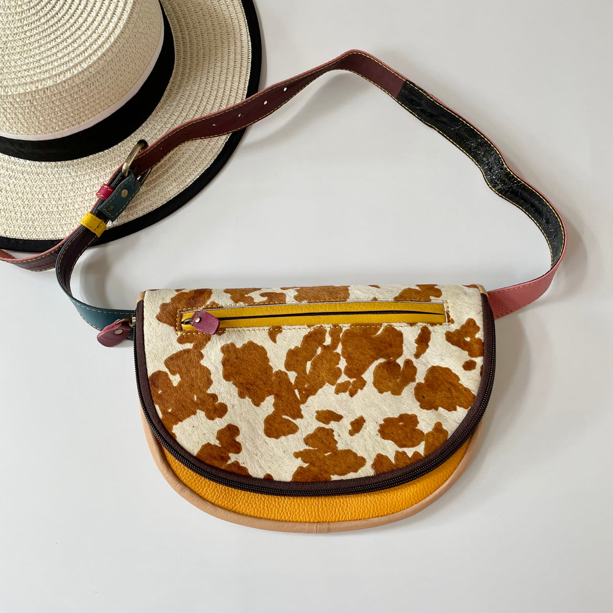 NEW Nephele Bum Bags Unique Handmade Recycled Leather