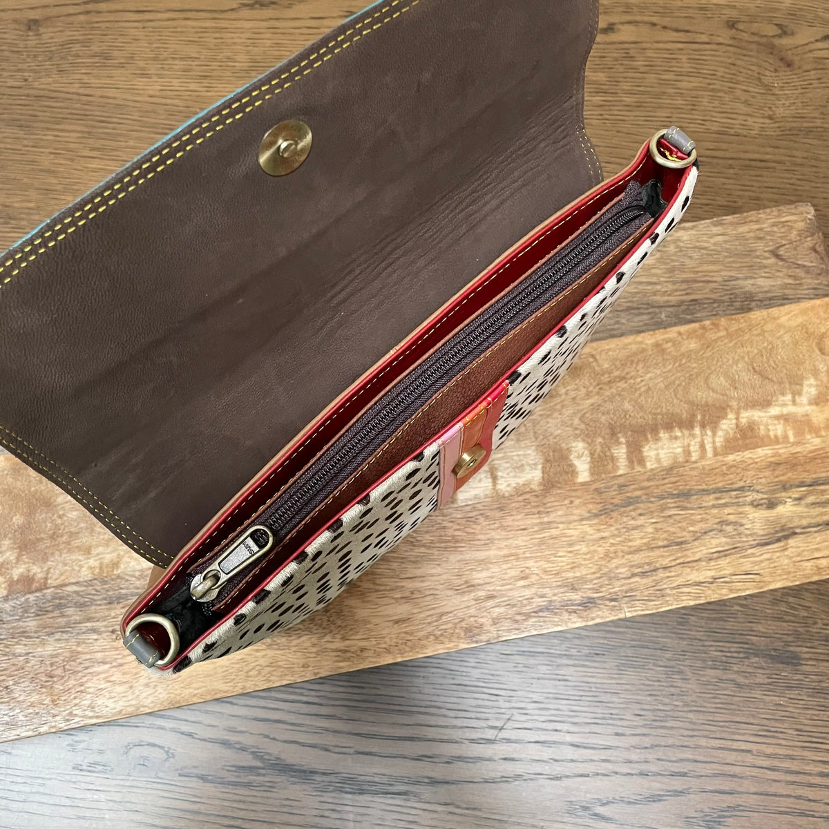 NEW Nephele Clara Bags Unique Handmade Recycled Leather