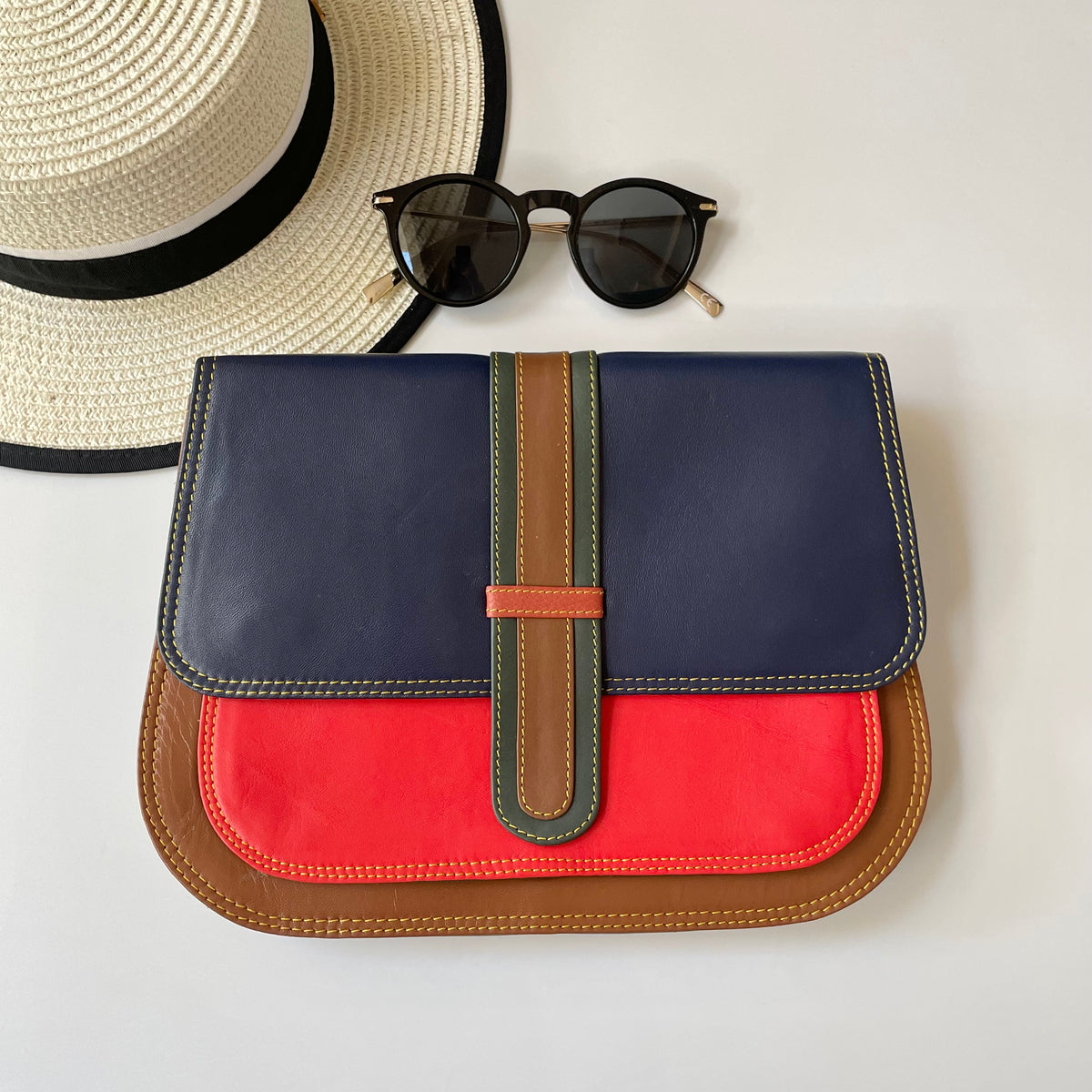 Nephele Vanessa Bags Unique Handmade Upcycled Sustainable Leather