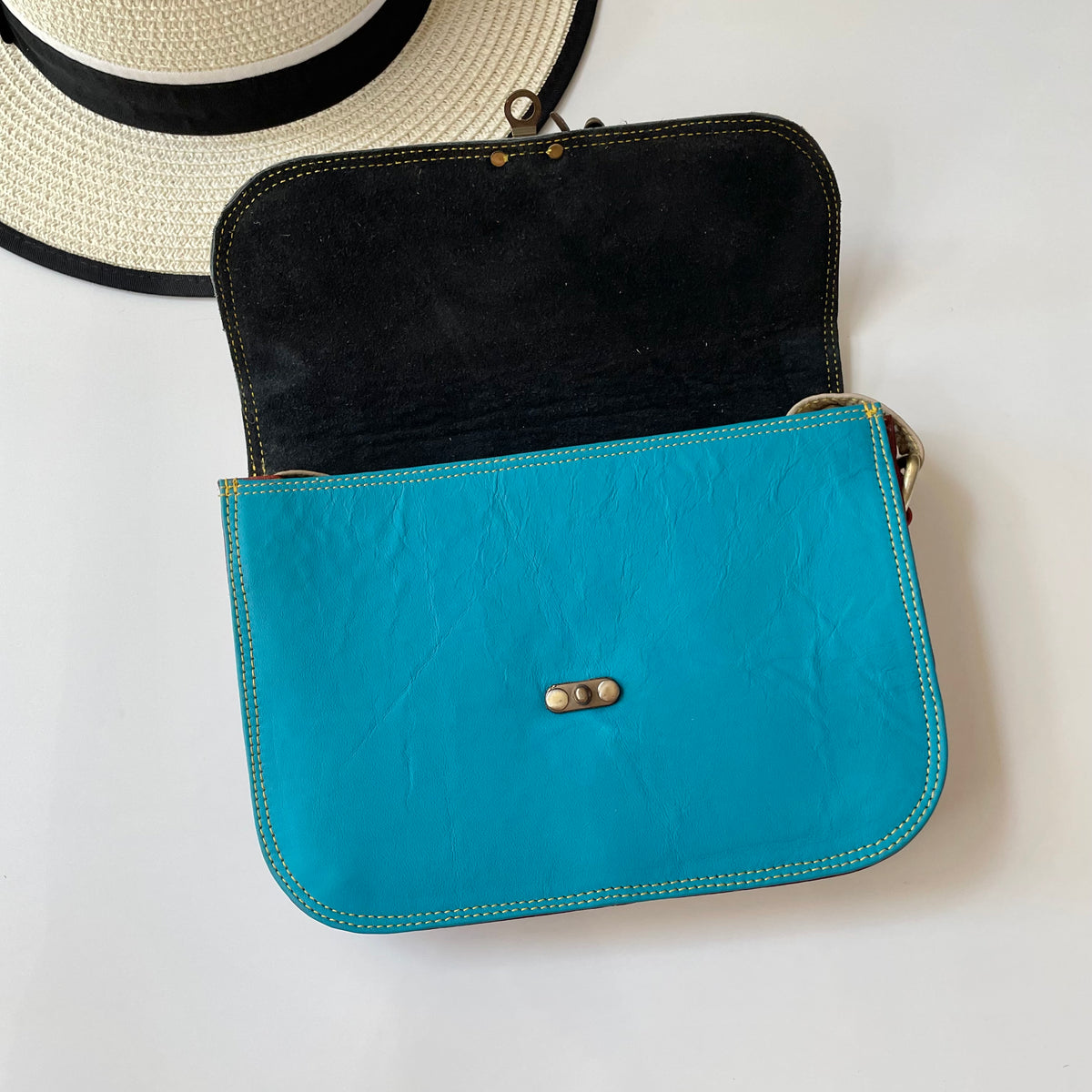 OUTLET Nephele Belle Bag Unique Handmade Recycled Sustainable Leather