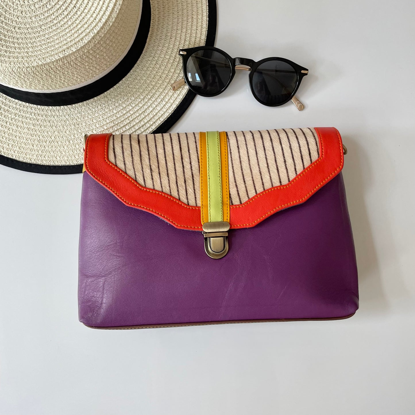 Nephele Hattie Bags Unique Handmade Recycled Sustainable Upcycled Leather