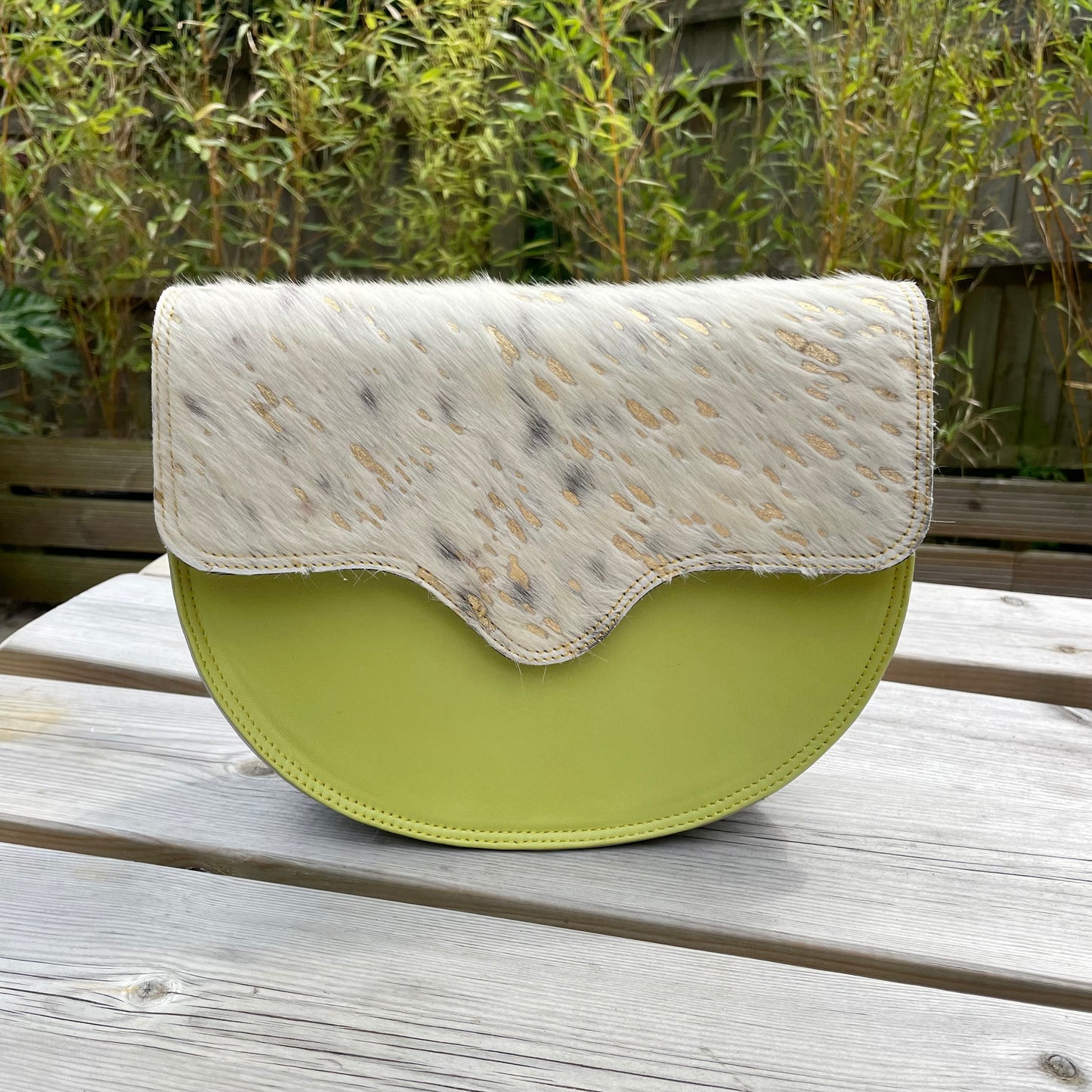 OUTLET Nephele Mildred Bag Unique Handmade Recycled Sustainable Leather