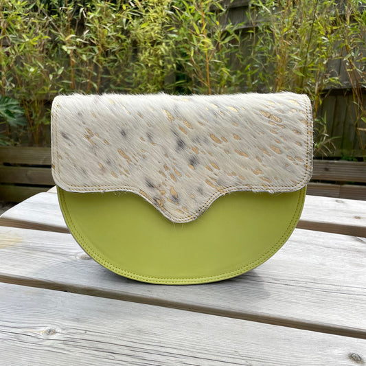 OUTLET Nephele Mildred Bag Unique Handmade Recycled Sustainable Leather