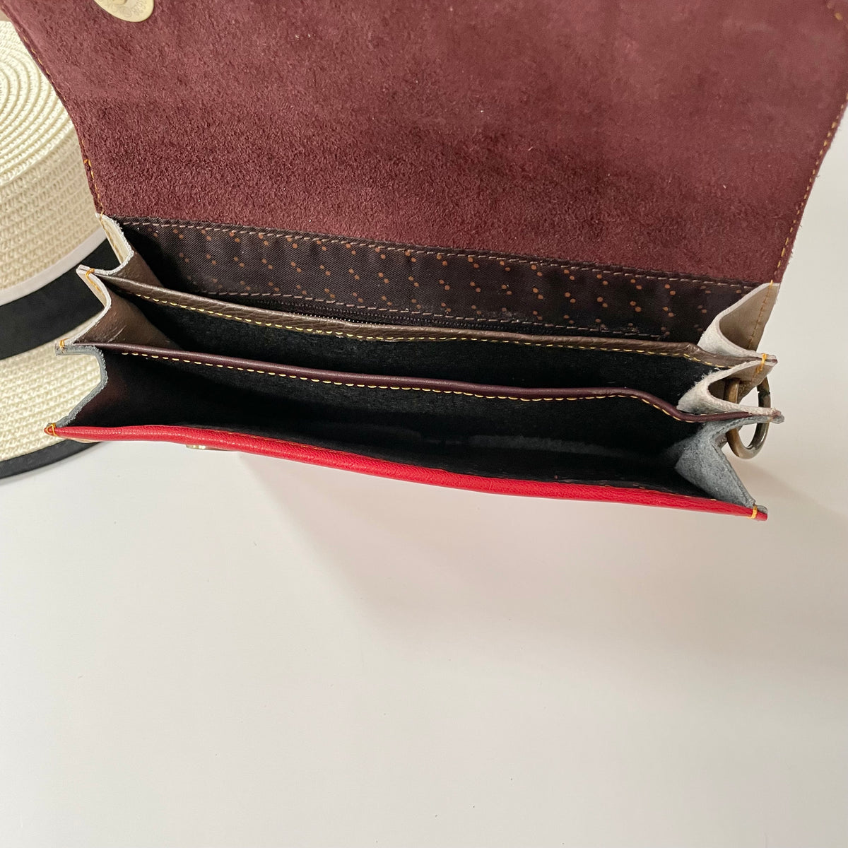OUTLET Nephele Edna Bag Unique Handmade Recycled Sustainable Leather