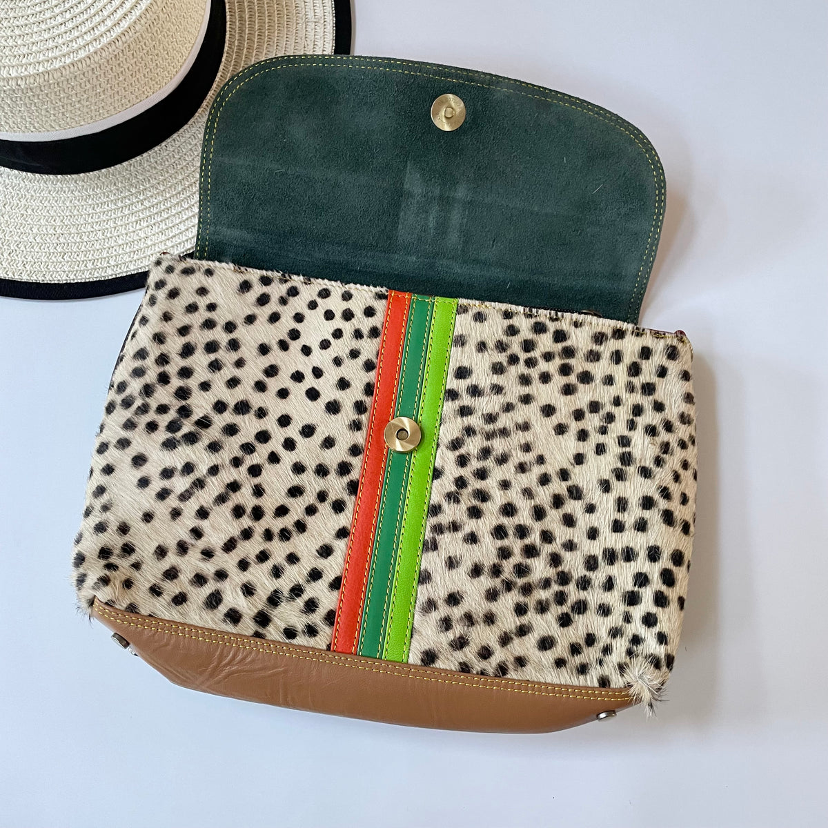 OUTLET Nephele Clara Bag Unique Handmade Recycled Sustainable Leather
