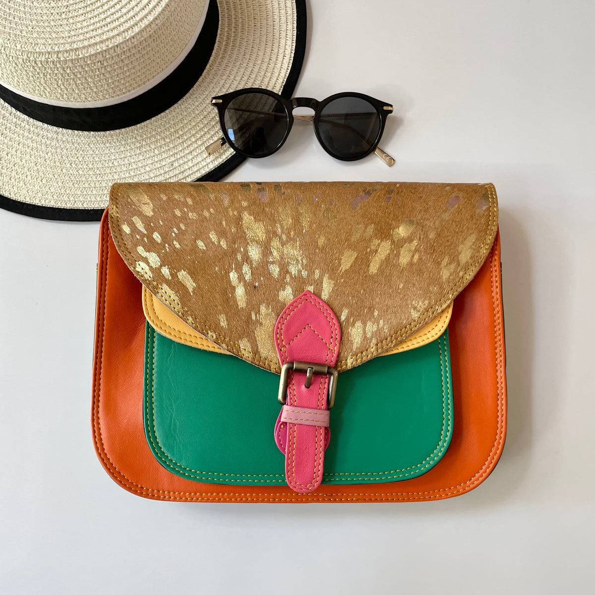 Nephele Libby Bags Unique Handmade Upcycled Sustainable Leather
