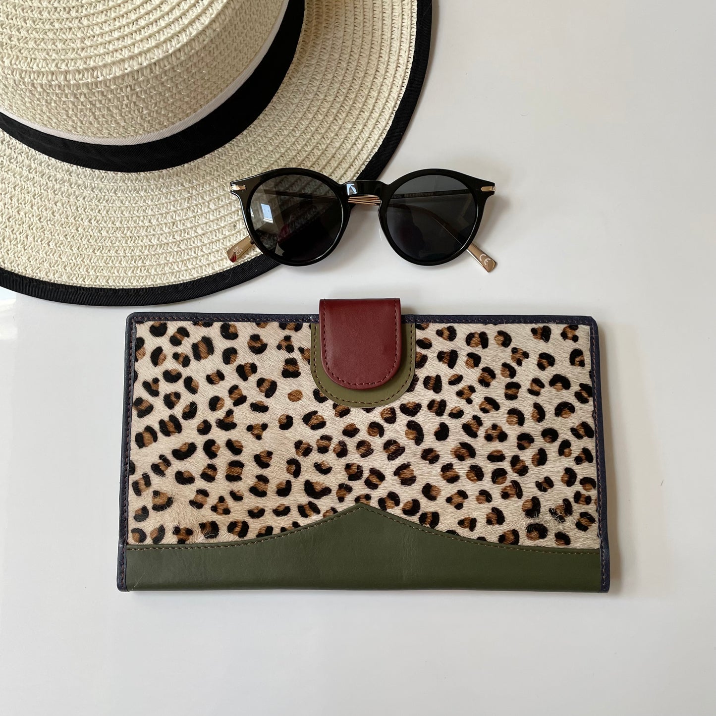 Nephele Eve Organiser Unique Handmade Recycled Sustainable Upcycled Leather