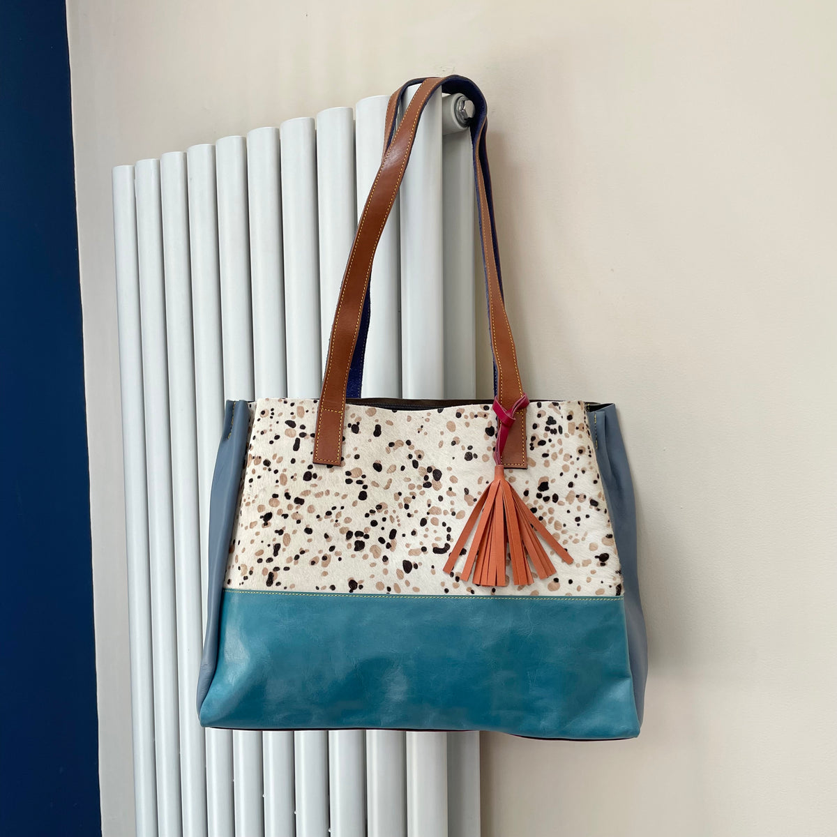 Nephele Anya Tote Bags Unique Handmade Upcycled Sustainable Leather