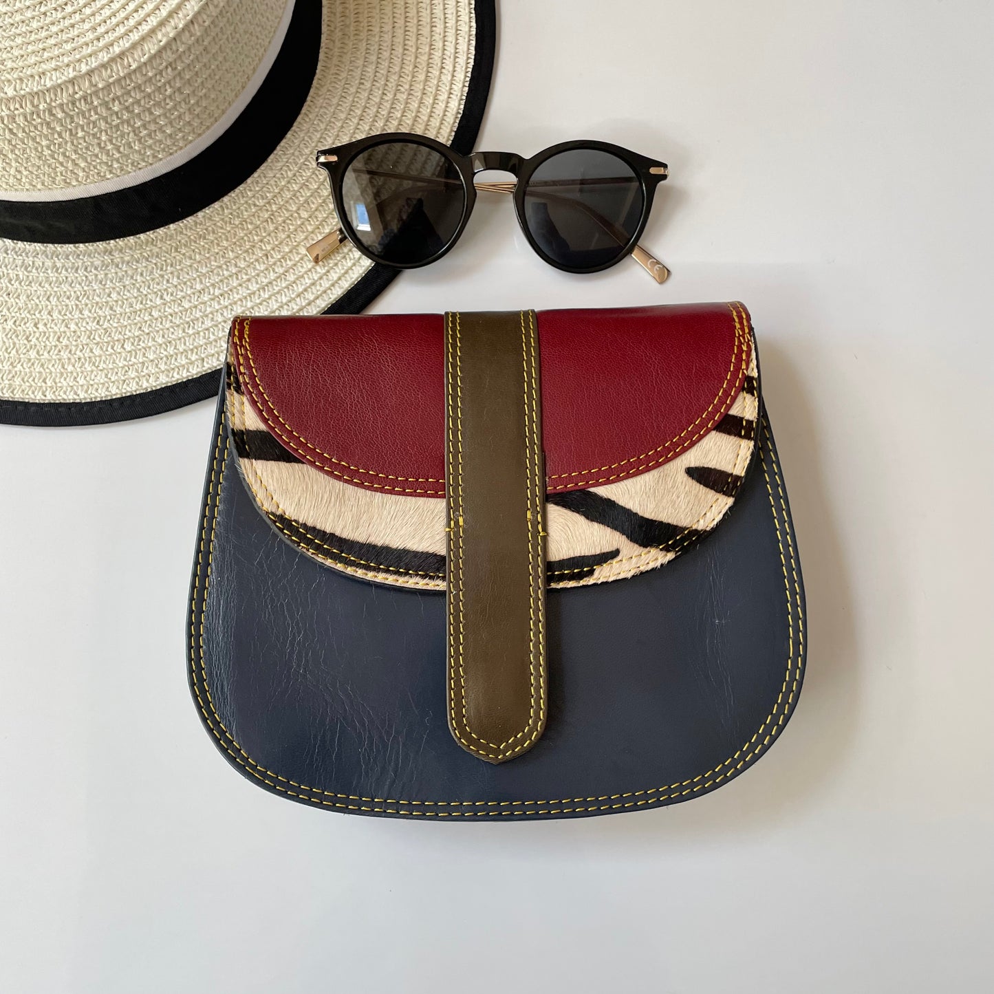 Nephele Cecile Bags Unique Handmade Recycled Sustainable Upcycled Leather