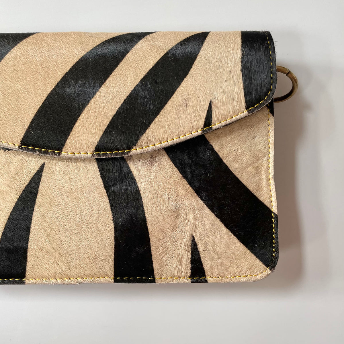 OUTLET Nephele Eadie Full Print Bag Unique Handmade Recycled Sustainable Leather