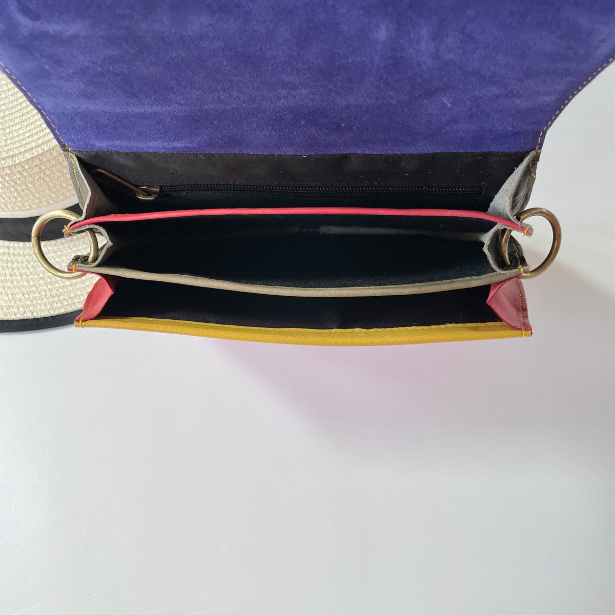 OUTLET Nephele Alice Bag Unique Handmade Recycled Sustainable Leather