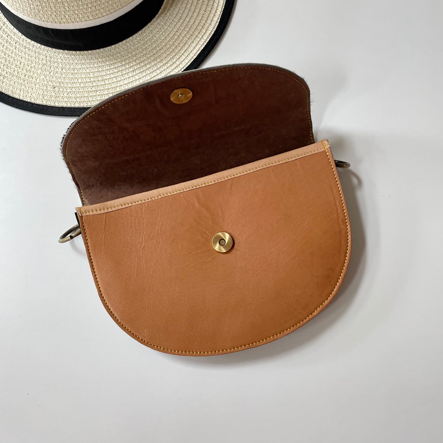 OUTLET Nephele Claire Bag Unique Handmade Recycled Sustainable Leather