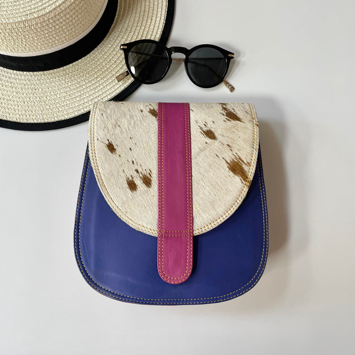 OUTLET Nephele Margot Bag Unique Handmade Recycled Sustainable Leather