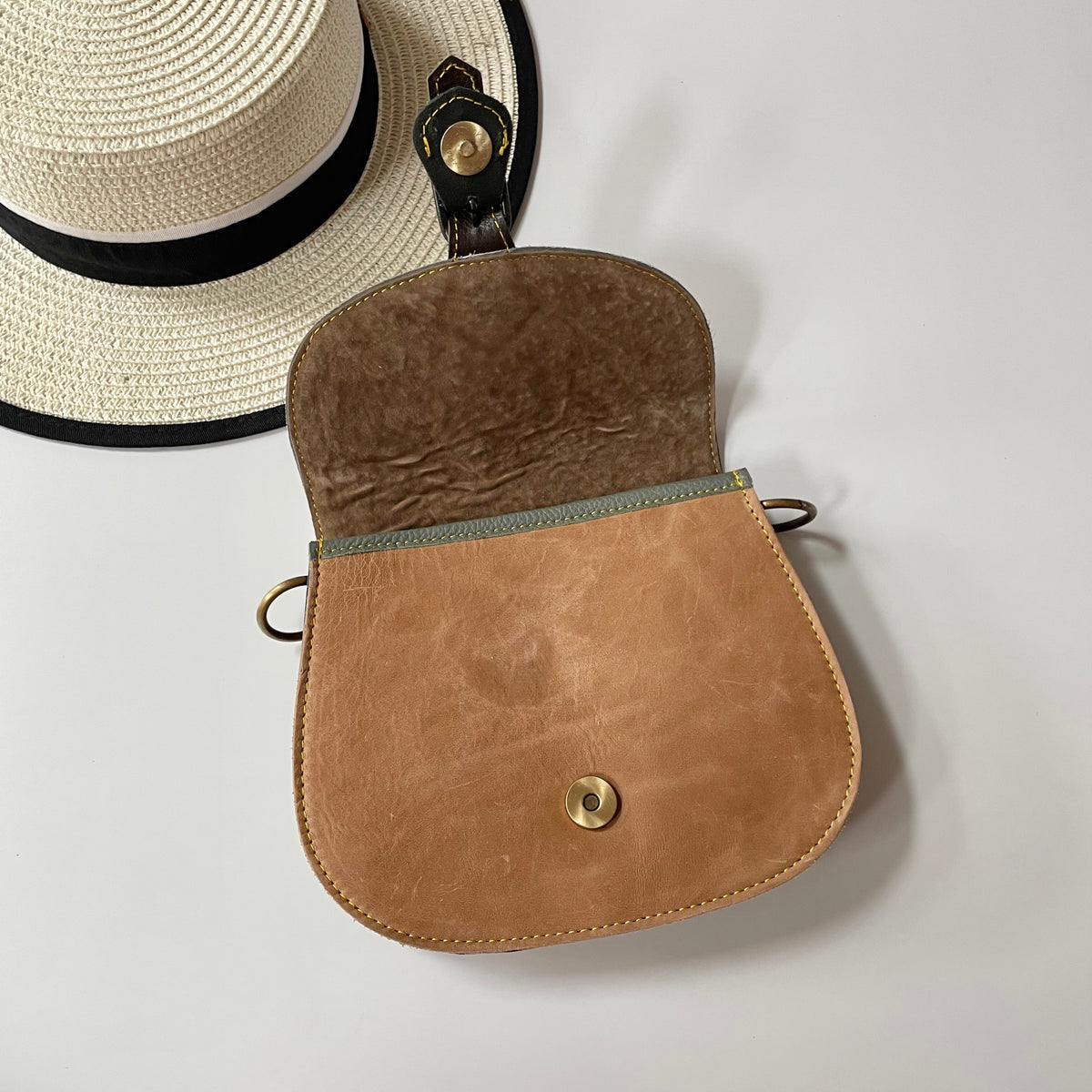 OUTLET Nephele Tallulah Bag Unique Handmade Recycled Sustainable Leather