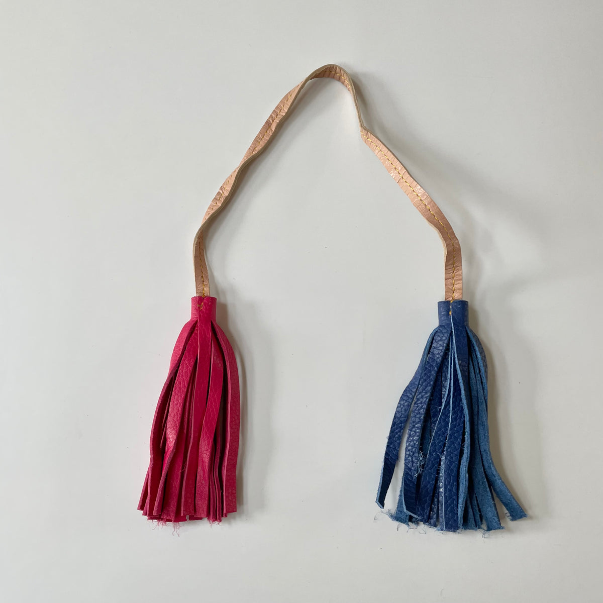 OUTLET Nephele Leather Bag Tassels