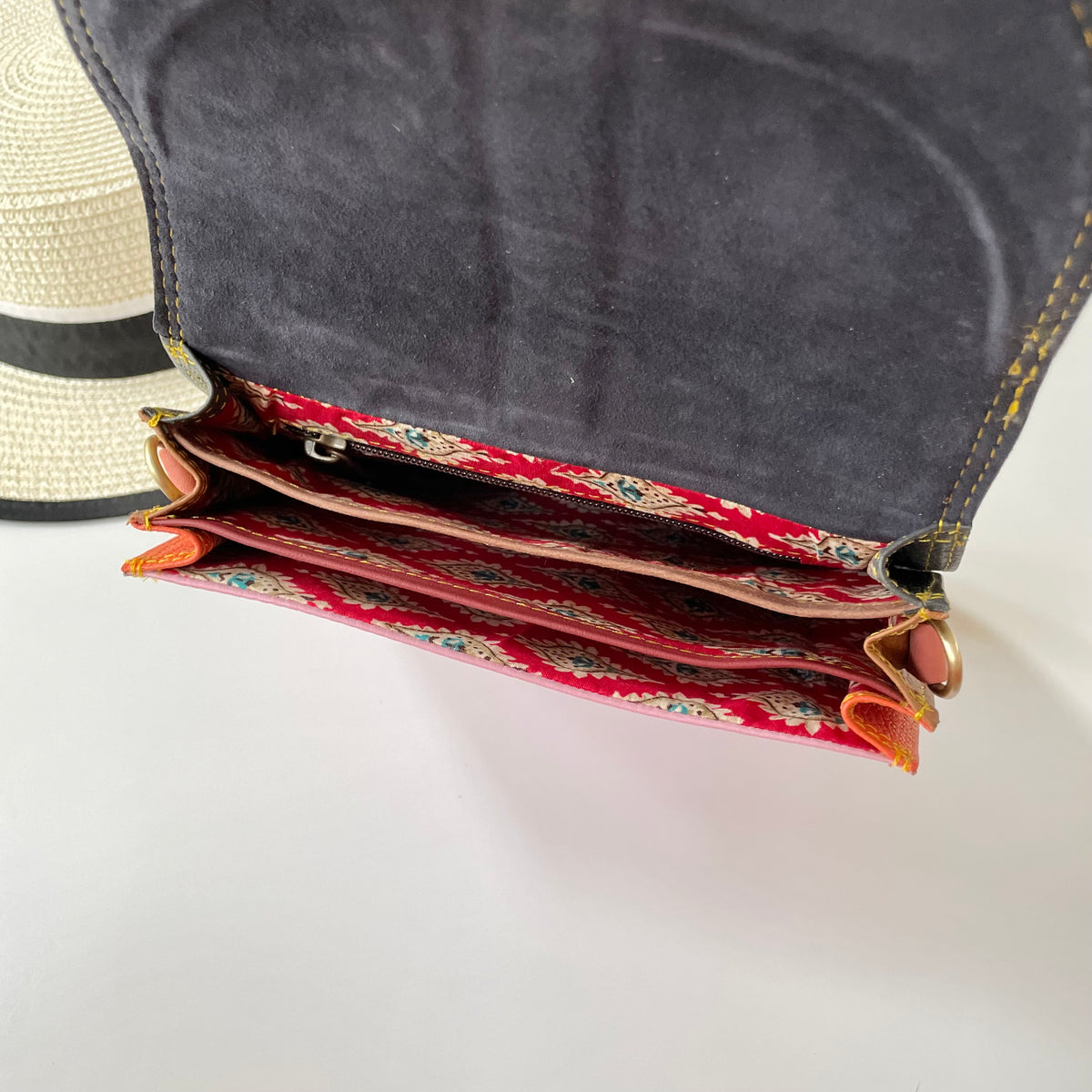 OUTLET Nephele Cecile Bag Unique Handmade Recycled Sustainable Leather
