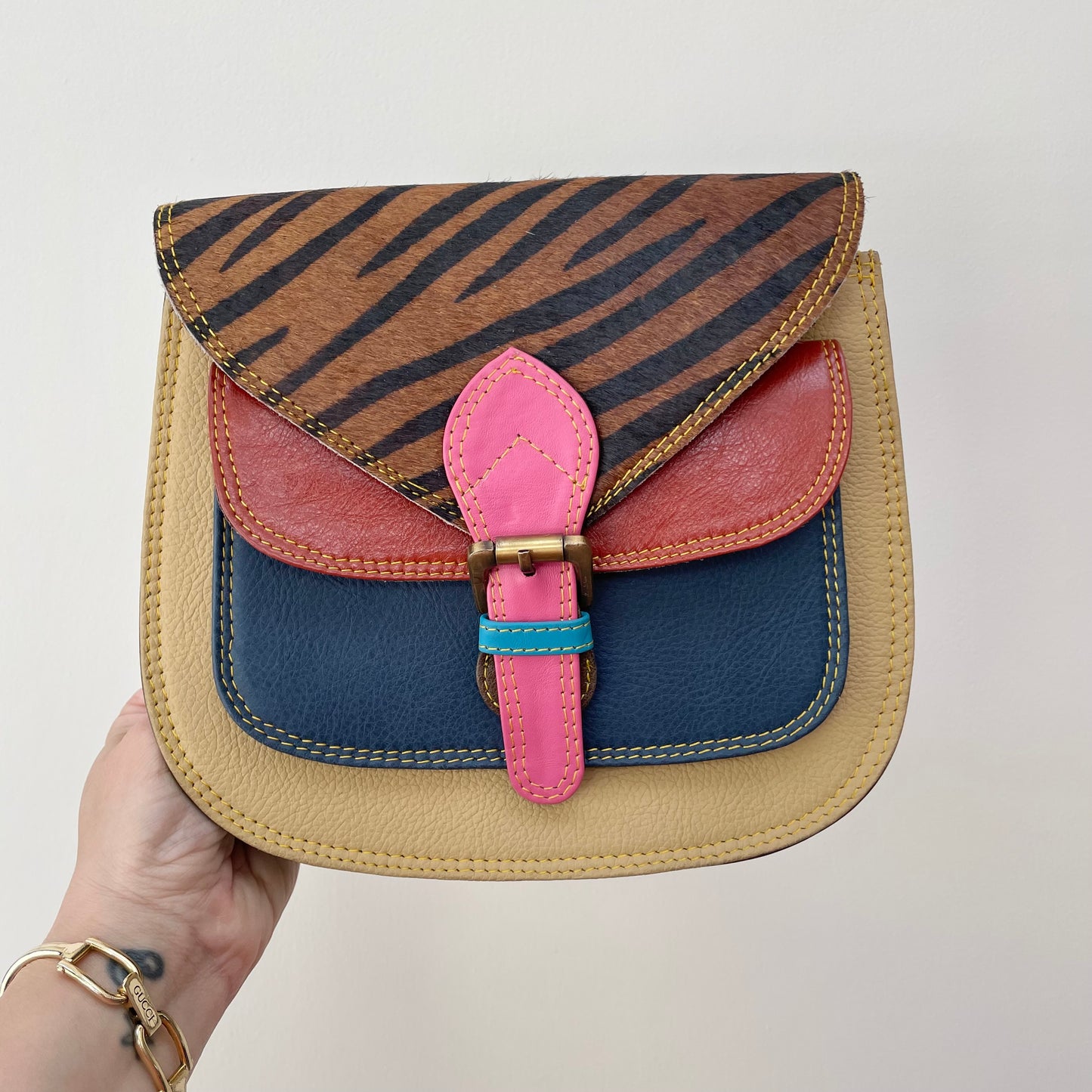 Nephele Ruby Bags Unique Handmade Recycled Sustainable Upcycled Leather