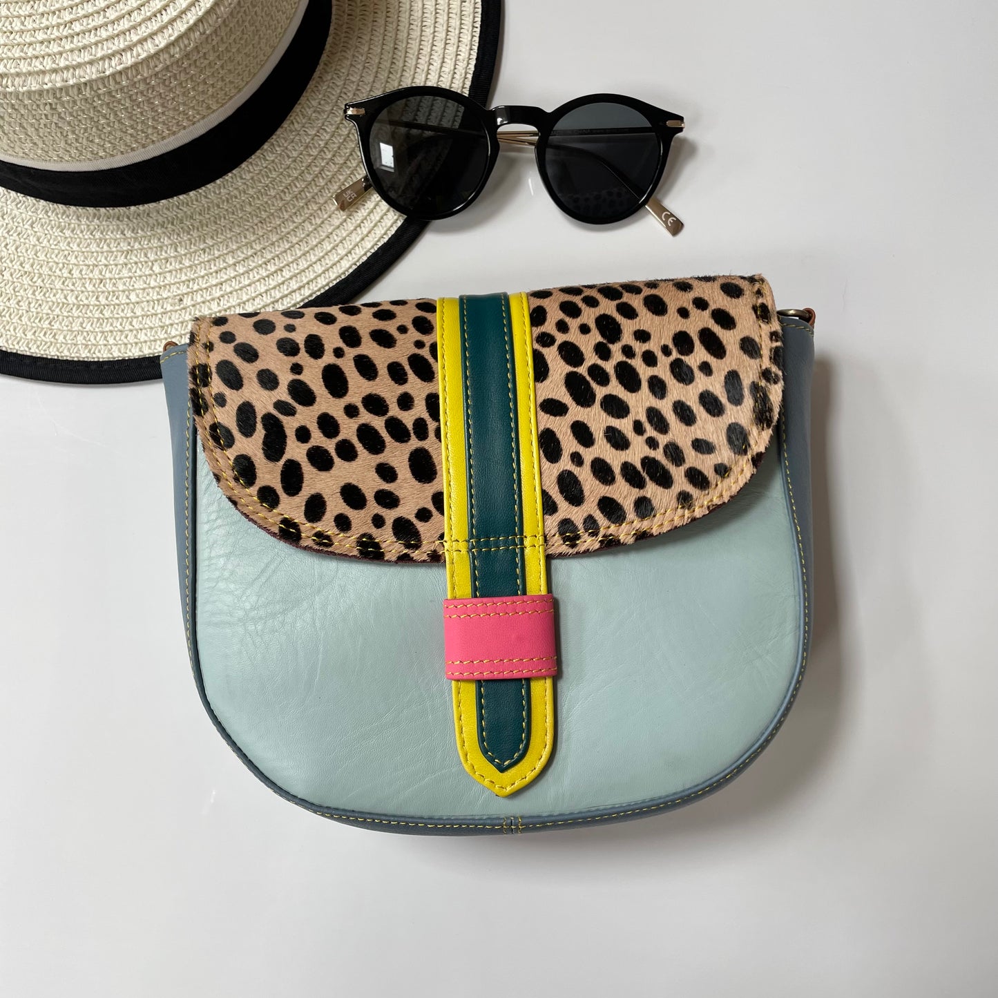 Nephele Dot Bags Unique Handmade Recycled Sustainable Upcycled Leather