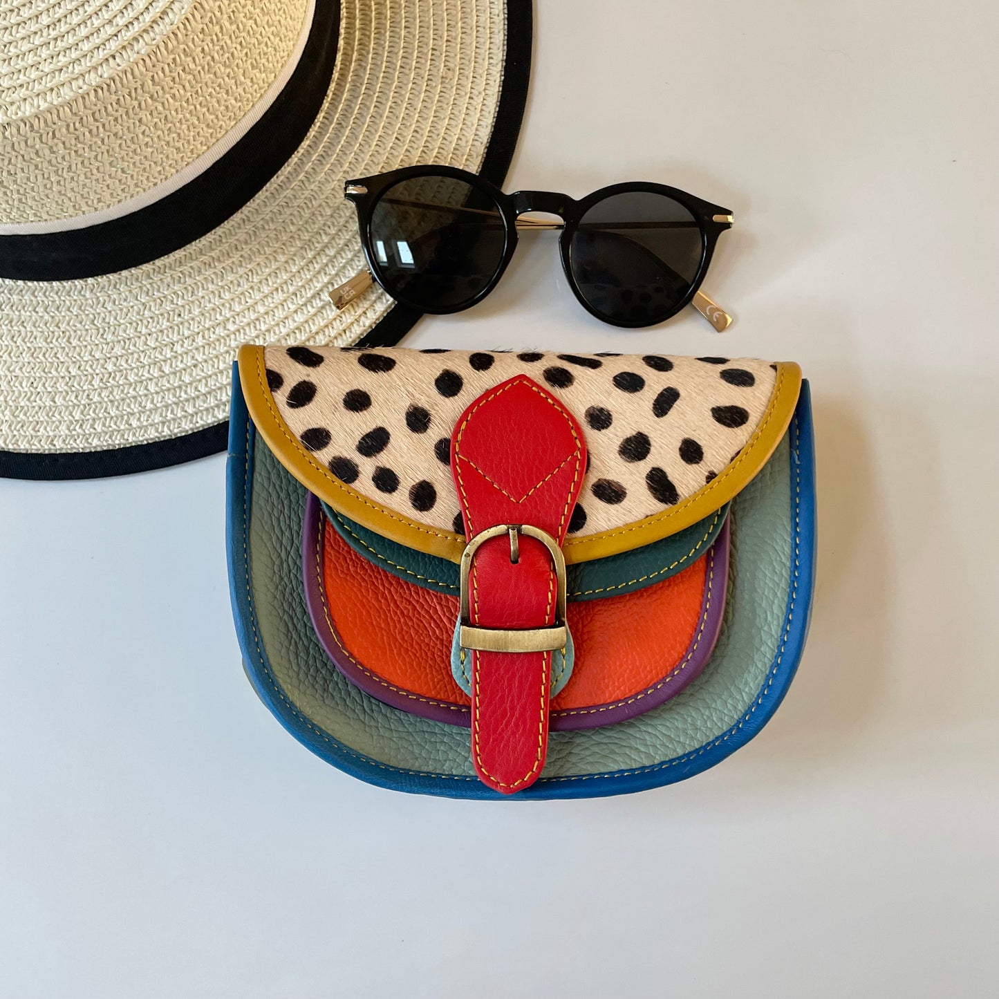 Nephele Olivia Bags Unique Handmade Recycled Sustainable Upcycled Leather