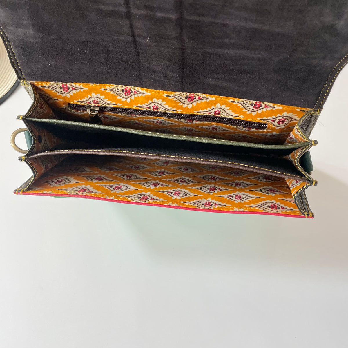 OUTLET Nephele Vanessa Bag Unique Handmade Recycled Sustainable Leather