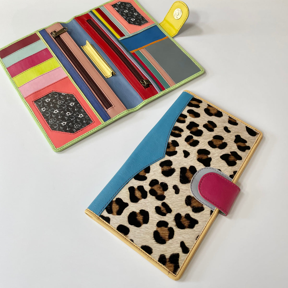 Nephele Eve Organiser Unique Handmade Upcycled Sustainable Leather