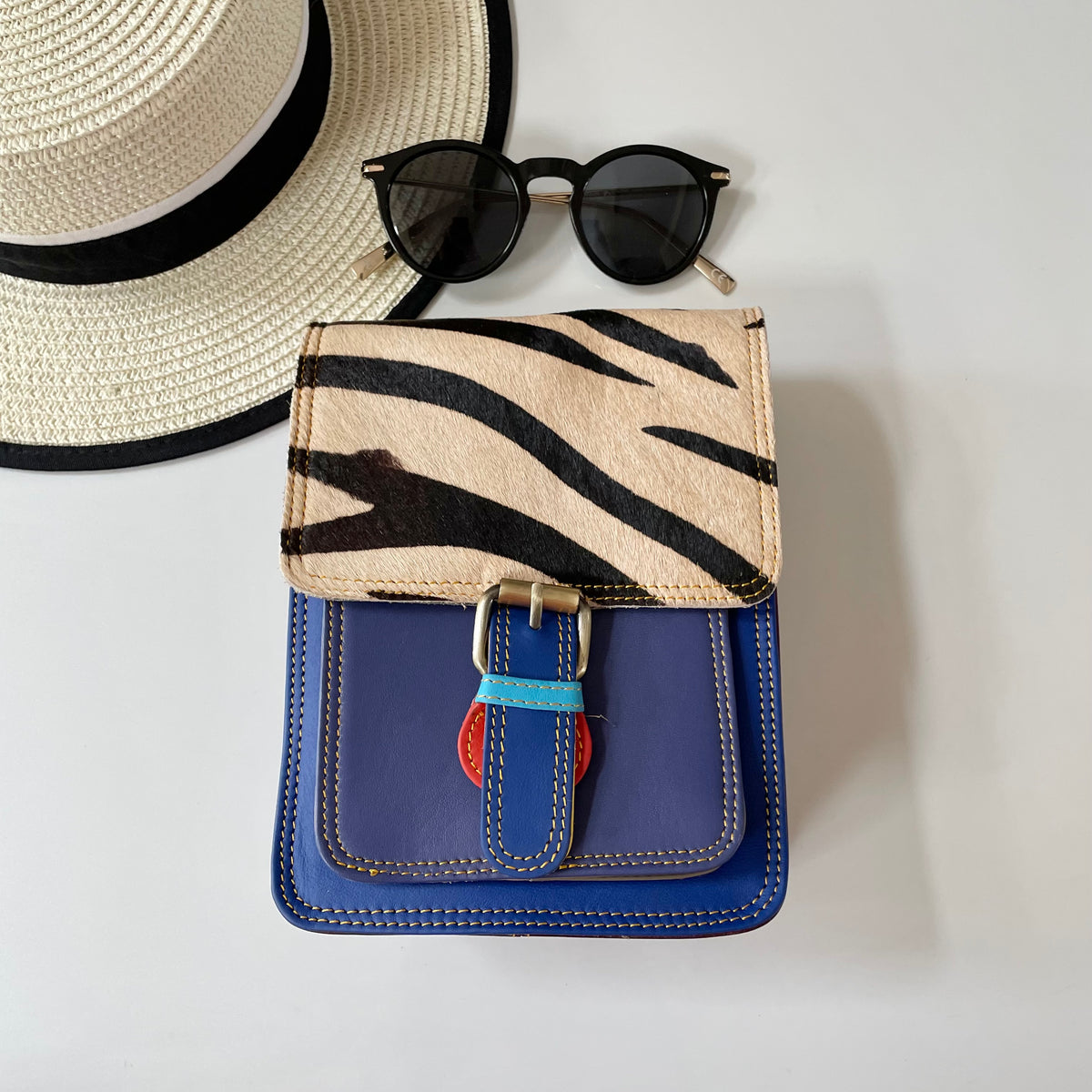 Nephele Gertrude Bags Unique Handmade Upcycled Sustainable Leather