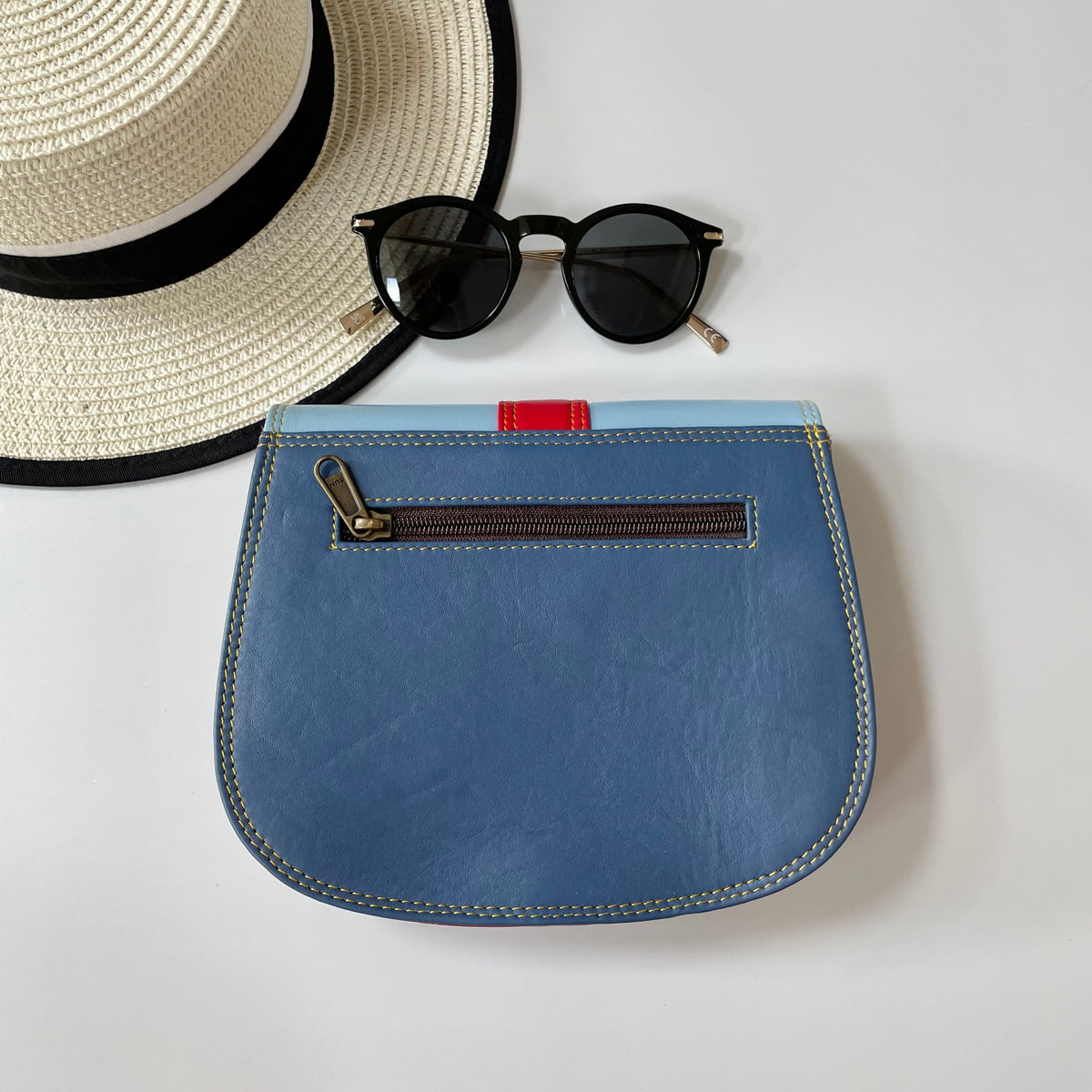 OUTLET Nephele Cecile Bag Unique Handmade Recycled Sustainable Leather