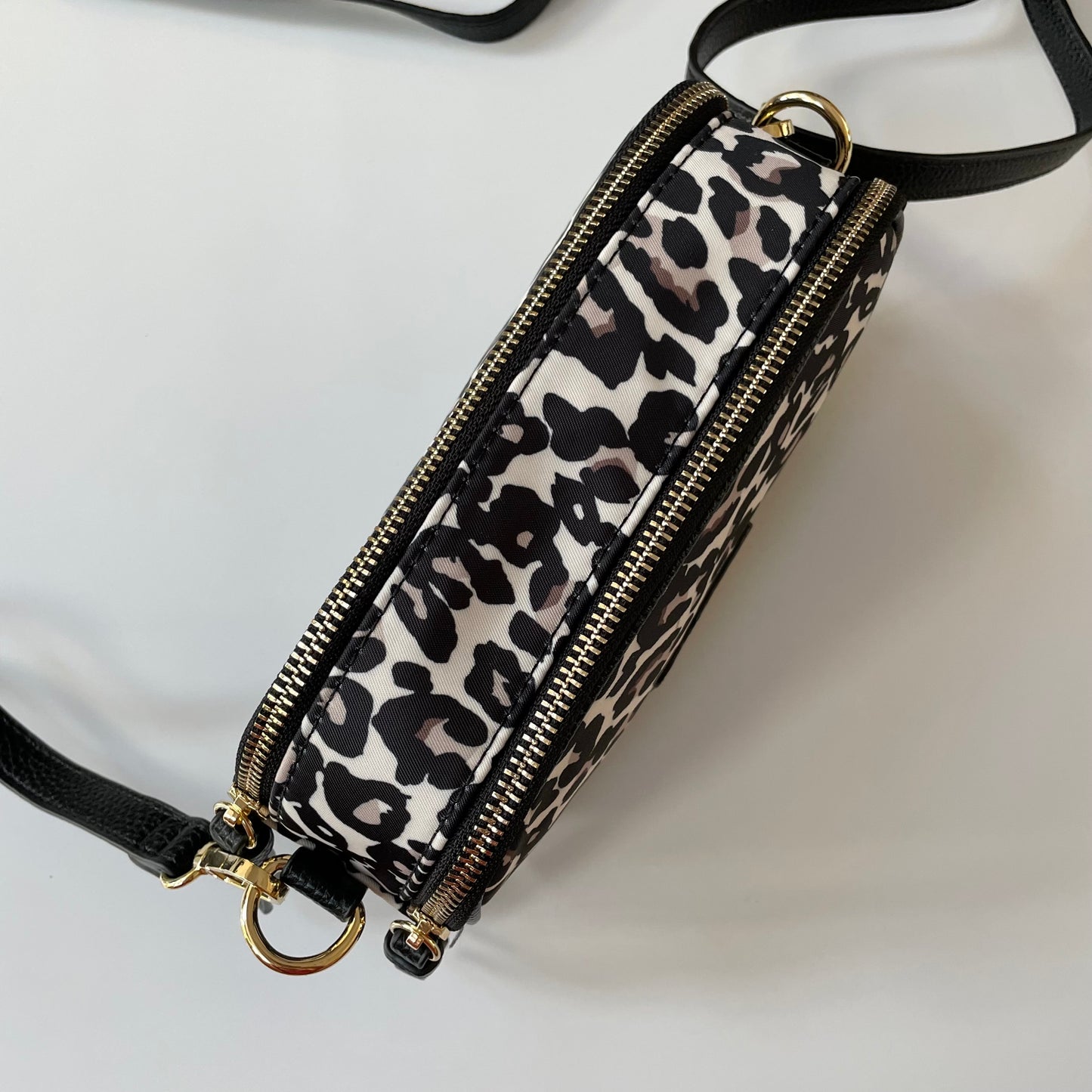 Leopard Print Bag Nylon/PU
