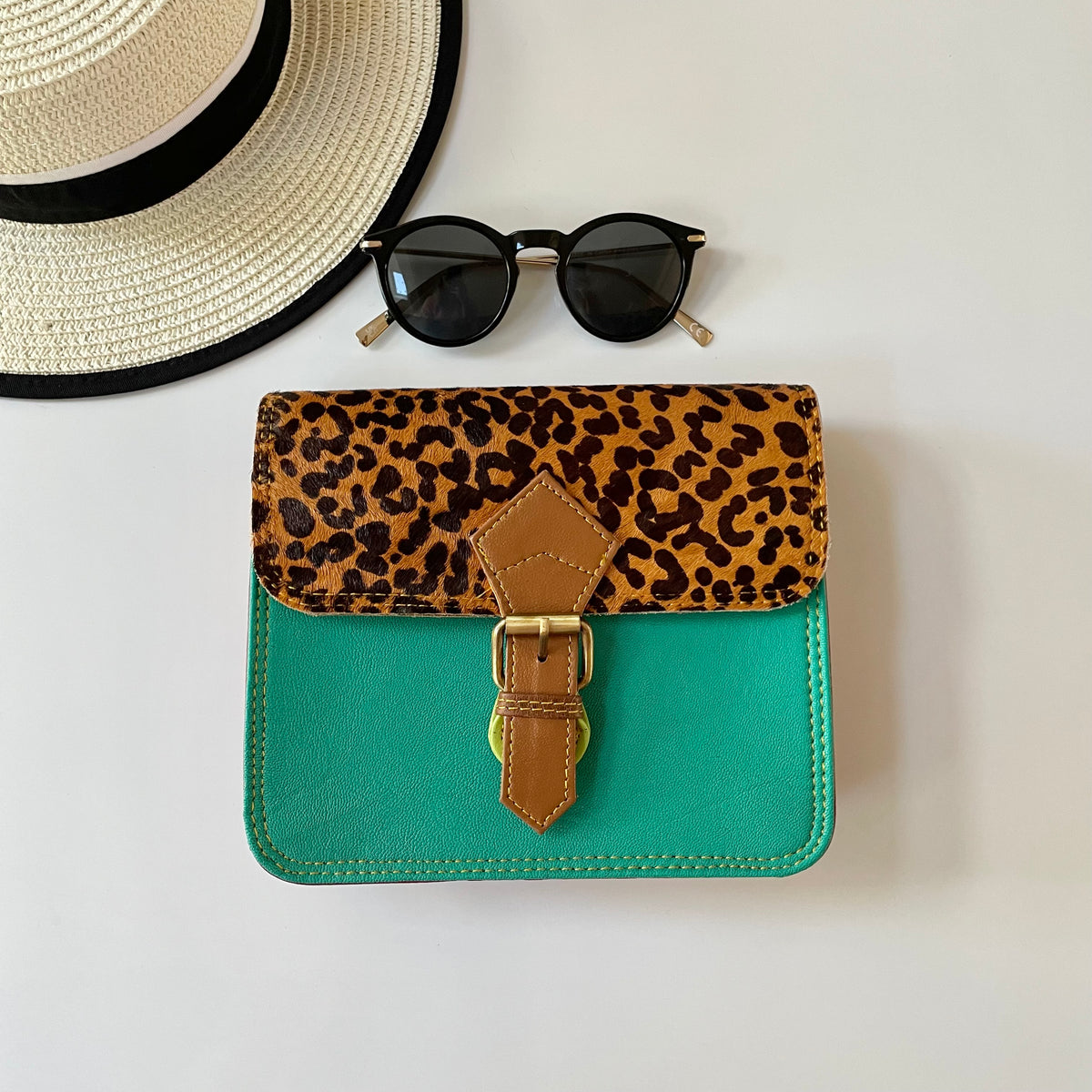 NEW Nephele Myrtle Bags Unique Handmade Upcycled Sustainable Leather
