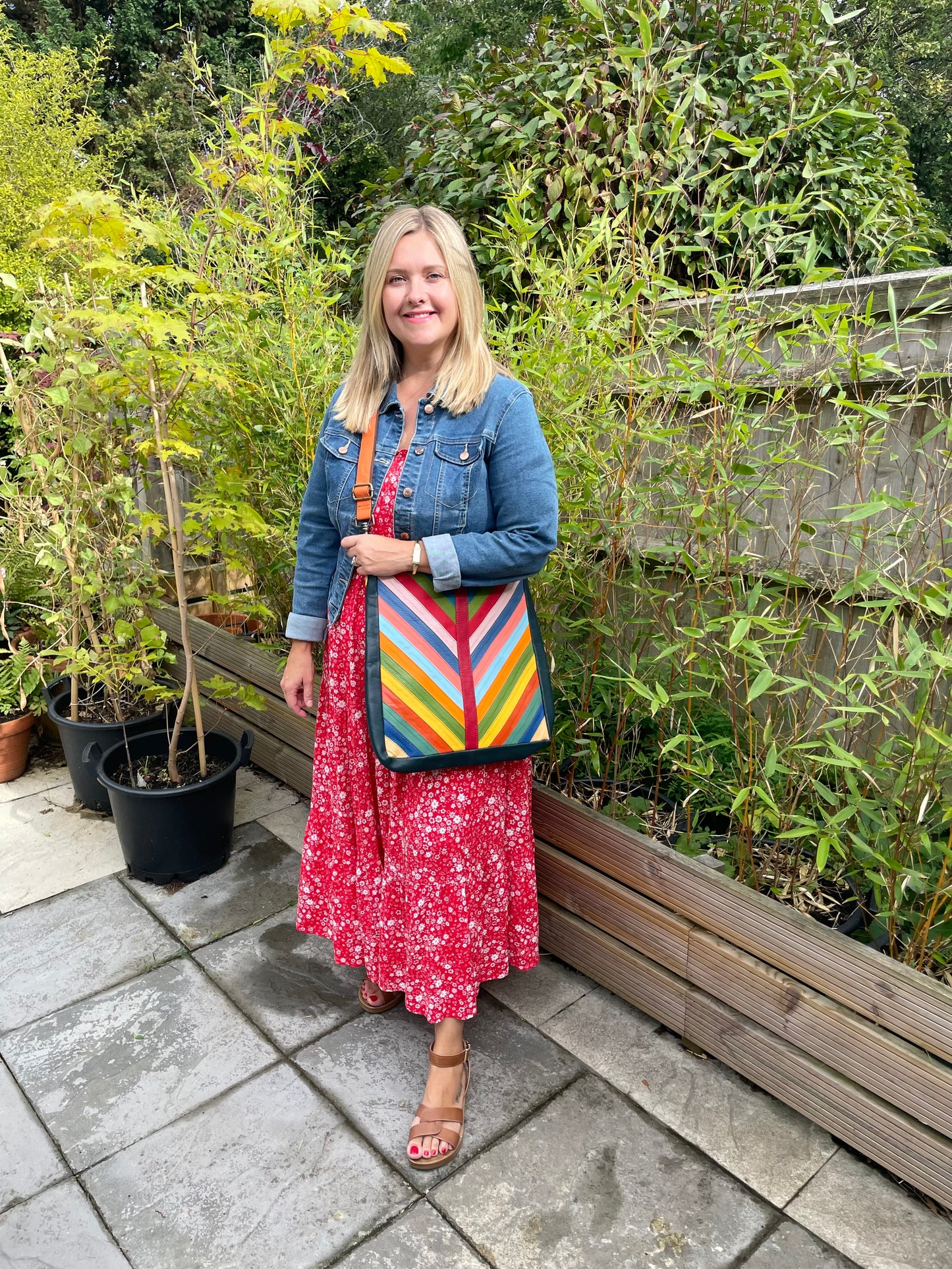 Nephele Joy Bags Unique Handmade Recycled Sustainable Leather Upcycled Rainbow