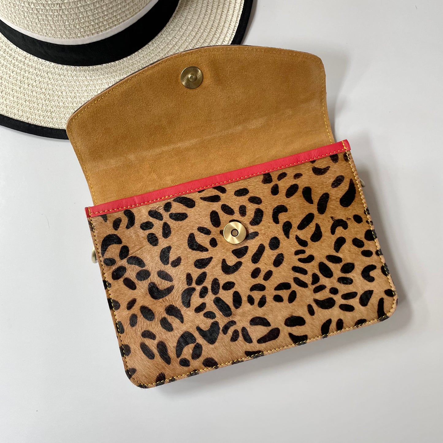 OUTLET Nephele Eadie Full Print Bag Unique Handmade Recycled Sustainable Leather