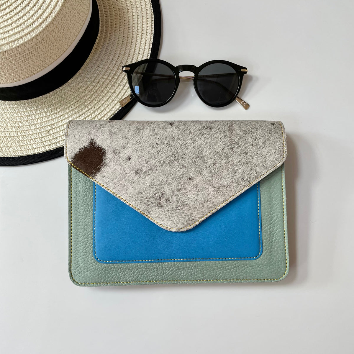 OUTLET Nephele Amy Bag Unique Handmade Recycled Sustainable Leather