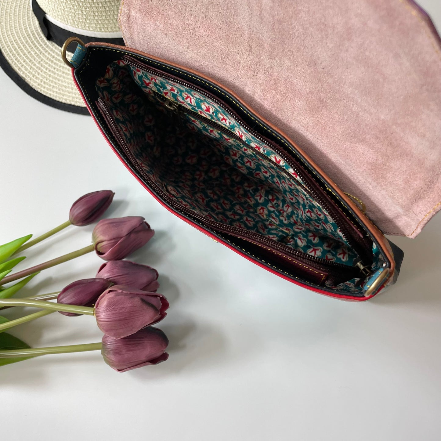 Nephele Hattie Bags Unique Handmade Recycled Sustainable Upcycled Leather