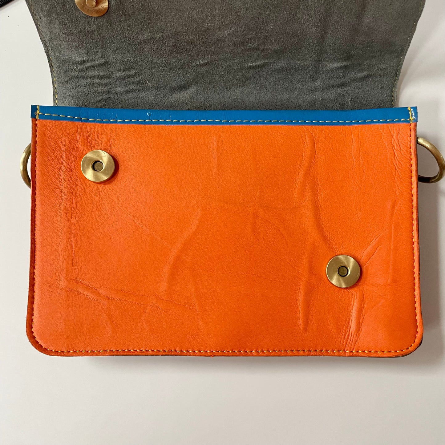 OUTLET Nephele Edna Bag Unique Handmade Recycled Sustainable Leather