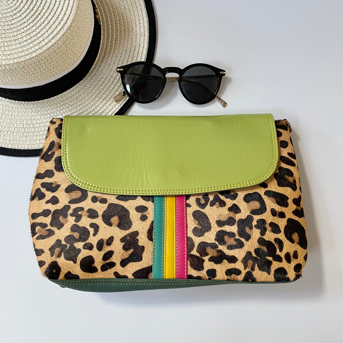 NEW Nephele Clara Bags Unique Handmade Recycled Leather