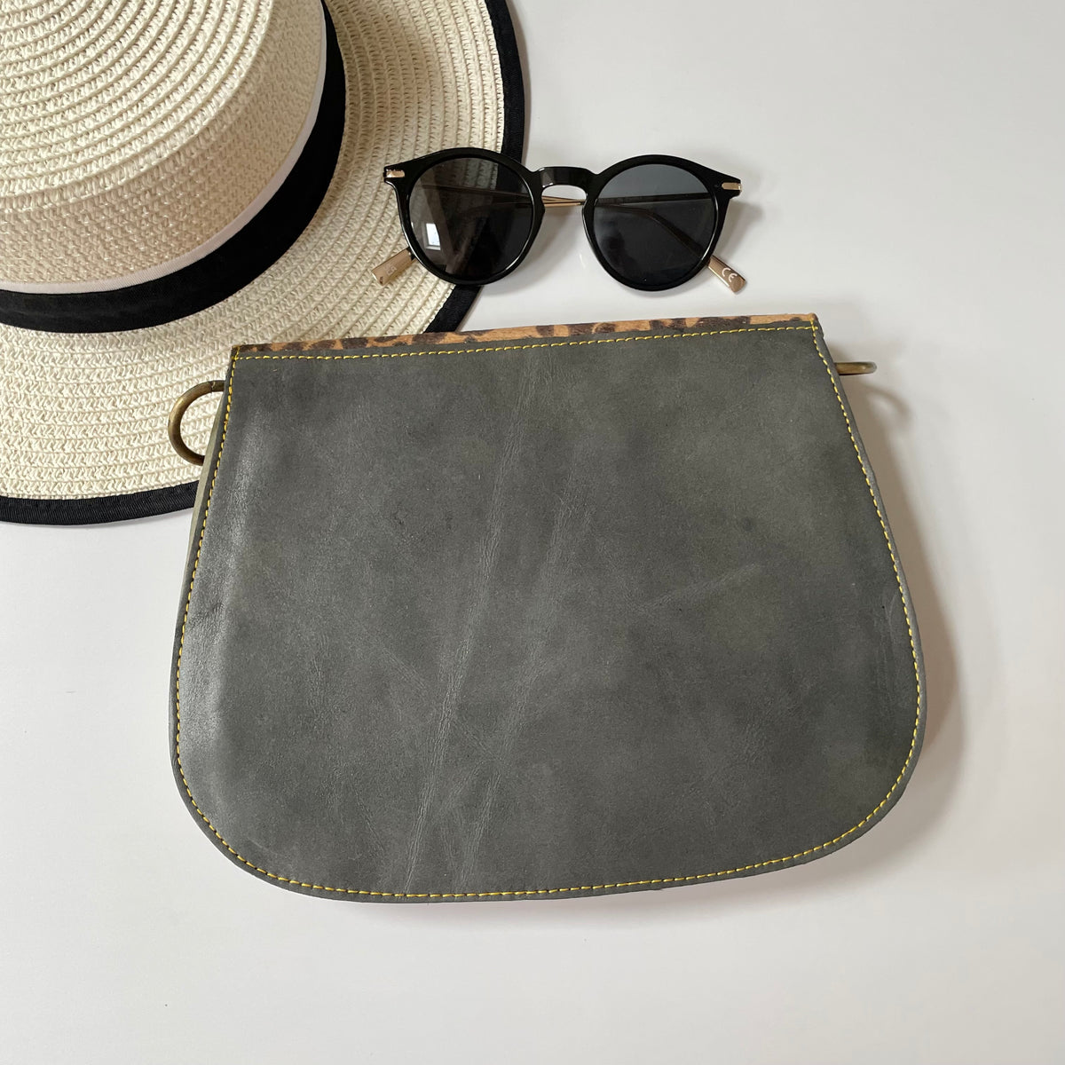 OUTLET Nephele Alice Bag Unique Handmade Recycled Sustainable Leather