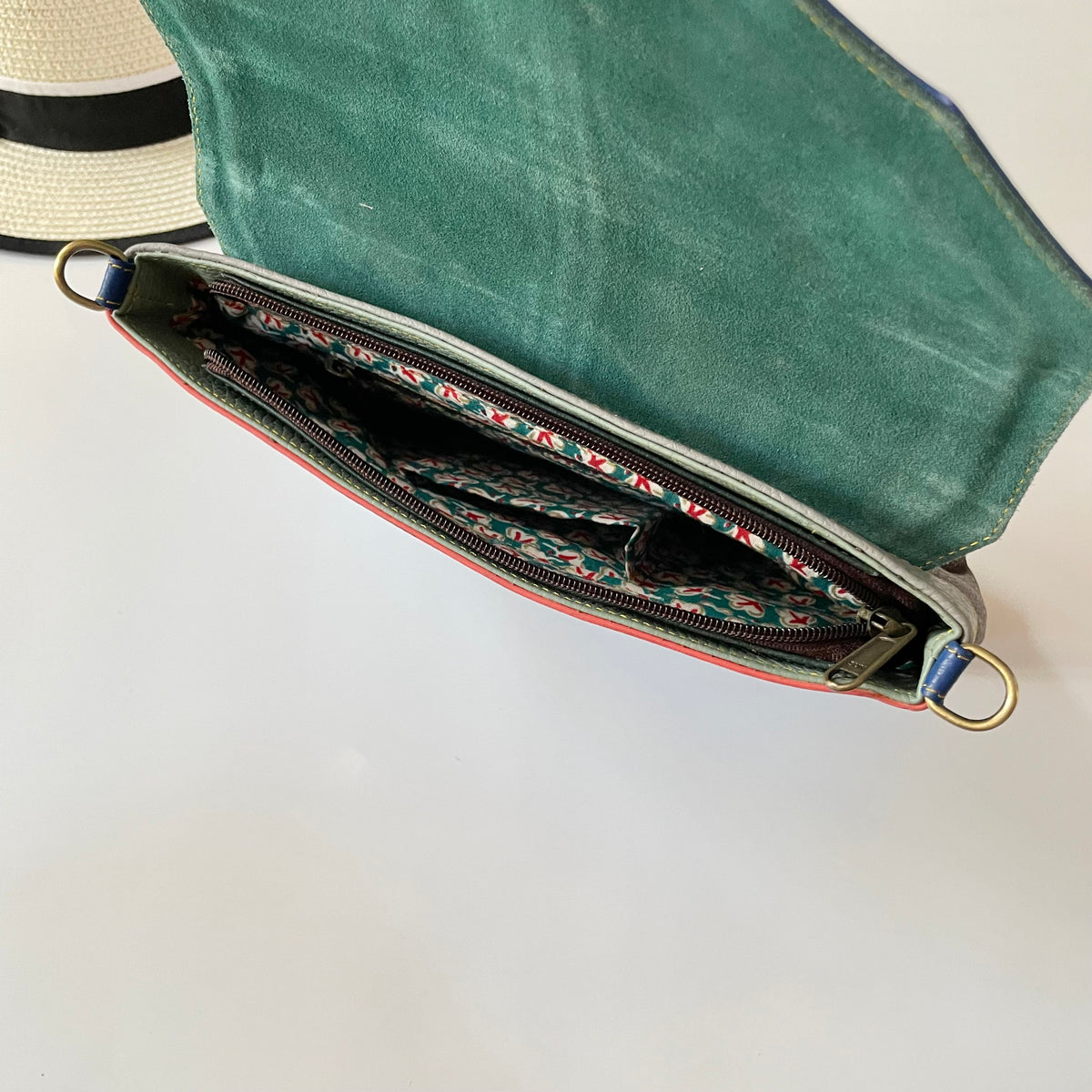 OUTLET Nephele Hattie Bag Unique Handmade Recycled Sustainable Leather