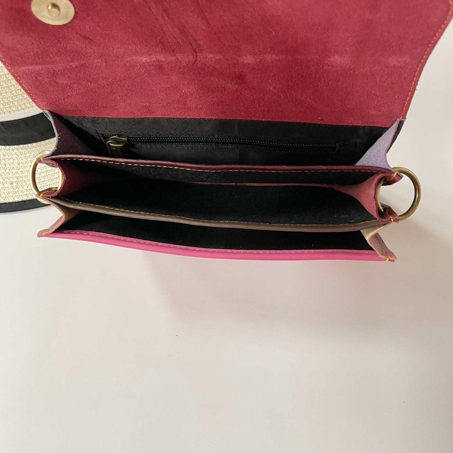OUTLET Nephele Edna Bag Unique Handmade Recycled Sustainable Leather