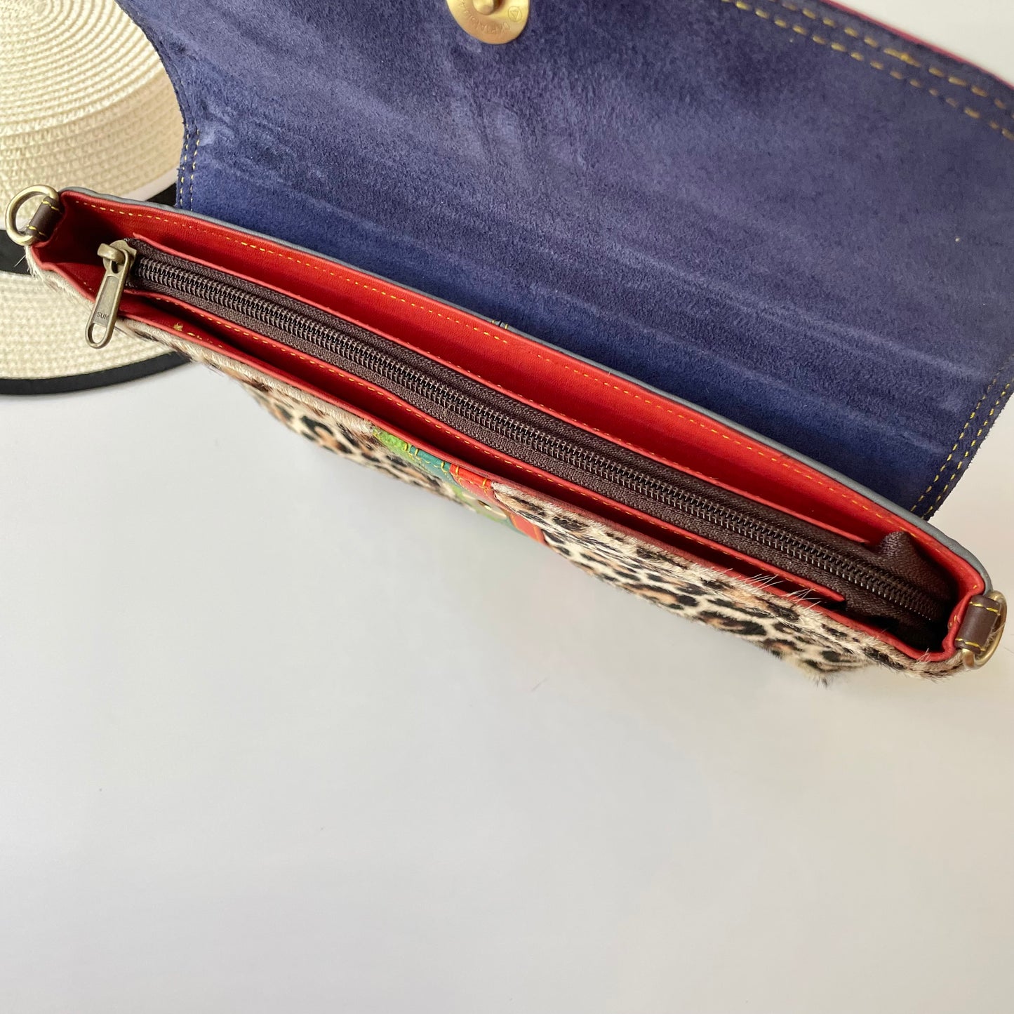 OUTLET Nephele Clara Bag Unique Handmade Recycled Sustainable Leather