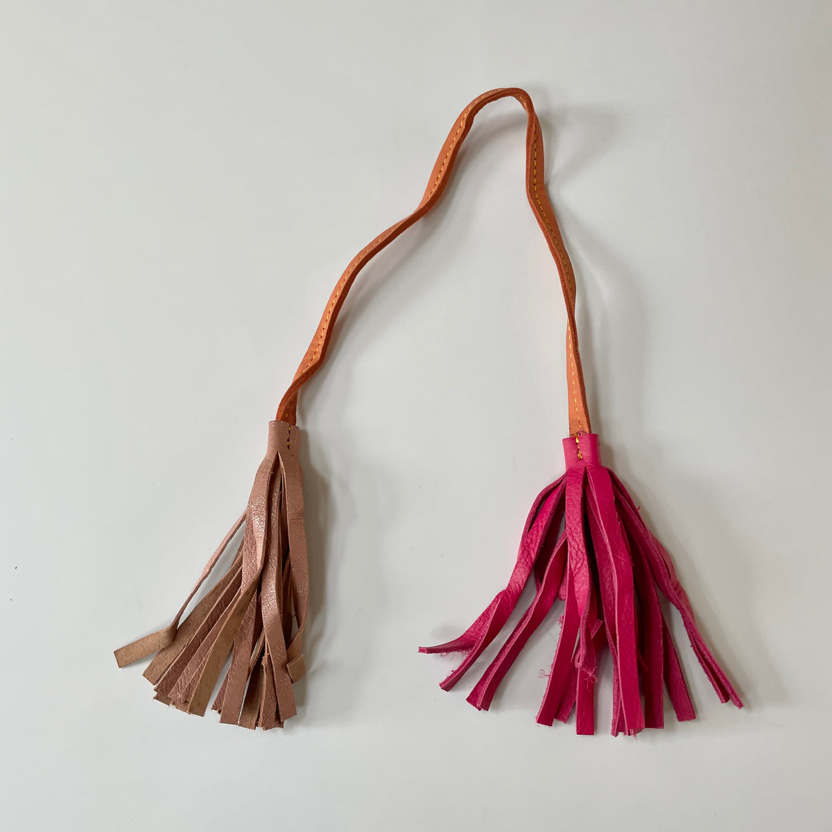 OUTLET Nephele Leather Bag Tassels